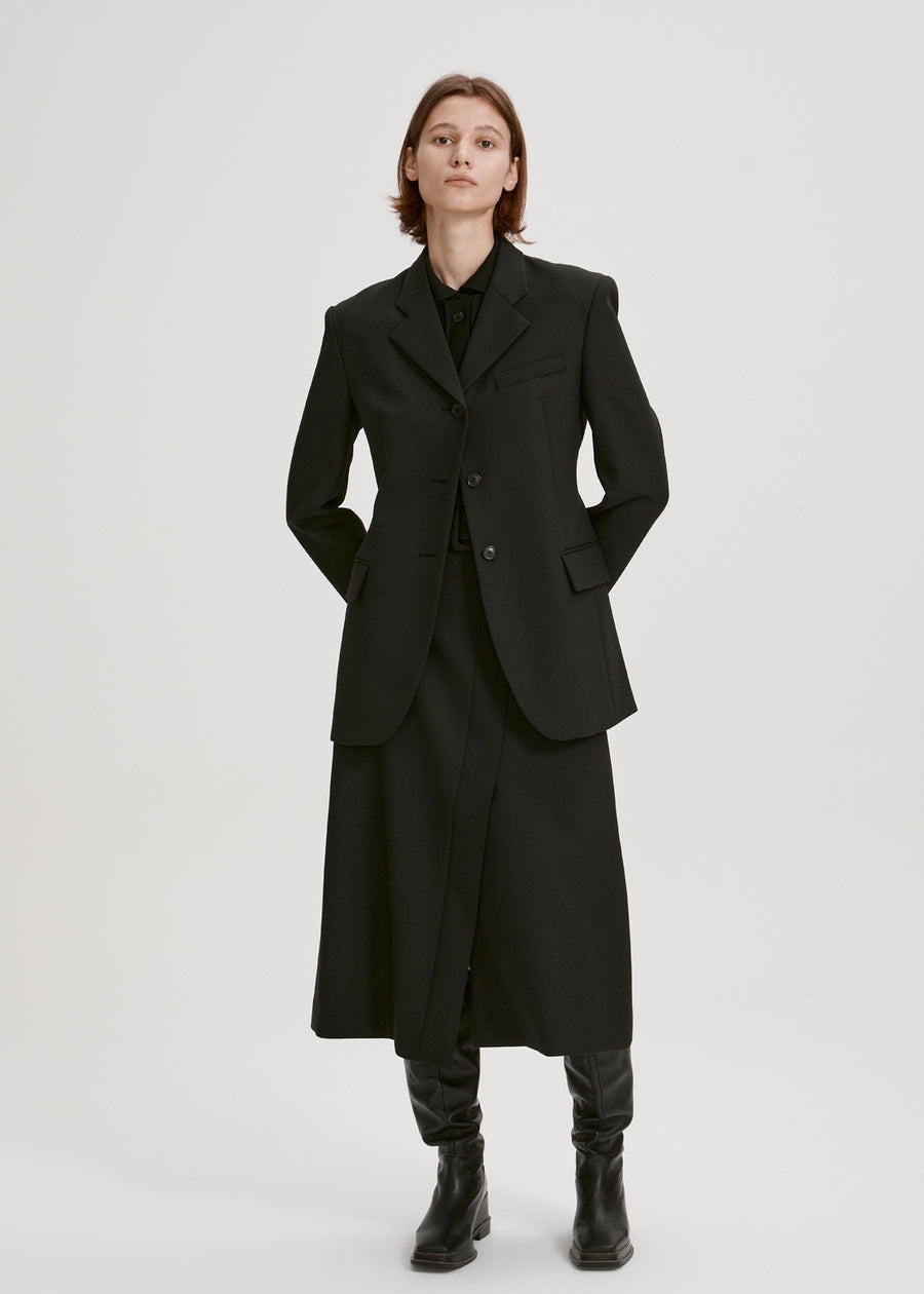 STRUCTURED WOOL BLAZER | RECTO