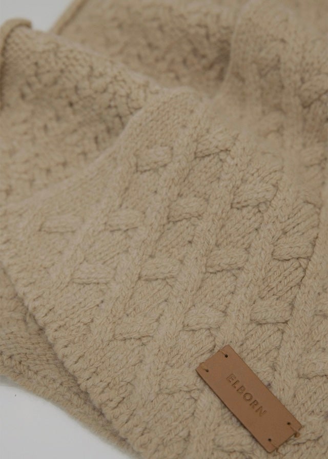 Noel Cable Knit Muffler (2 Colors)