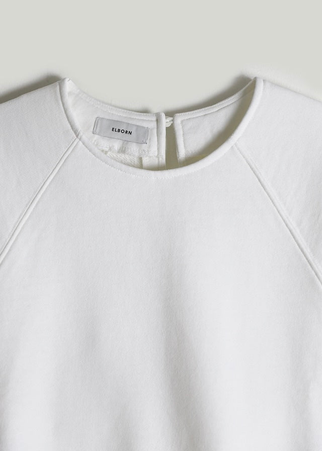 French Terry Blouse (White)