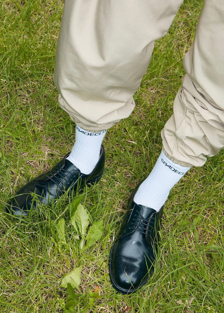 Basic Logo Socks (White/Black)