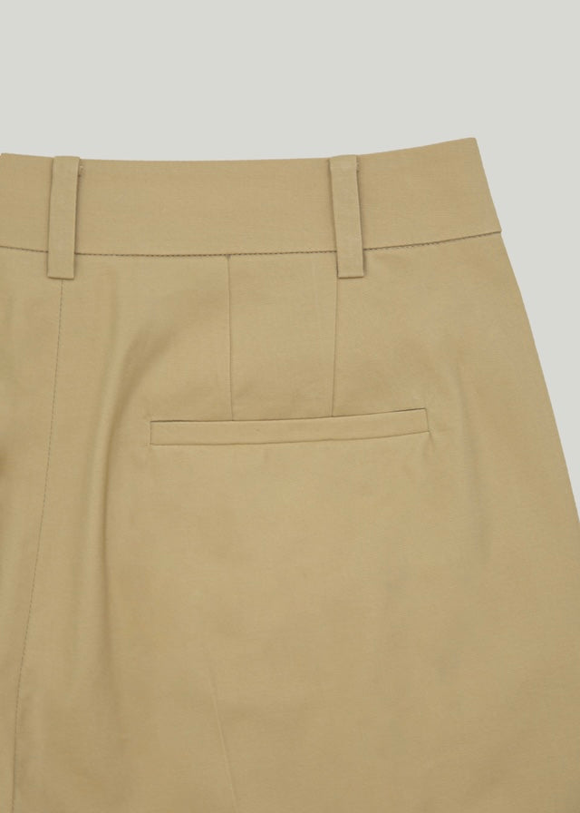 Lyocell Cotton Straight Pants (Goldfinch)