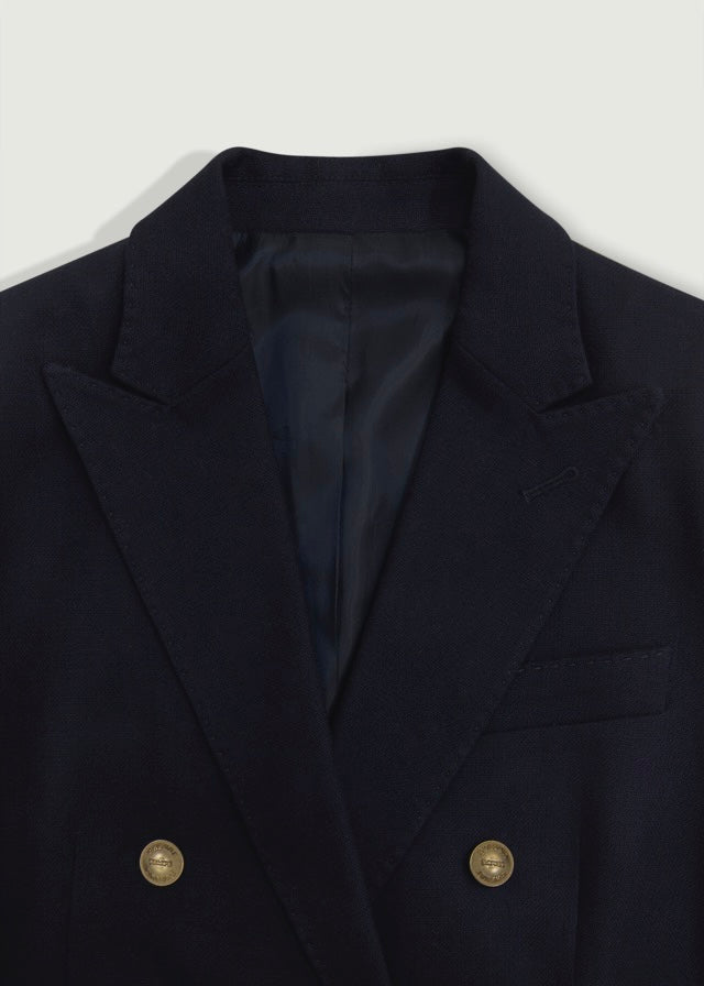 Numero 126: Saint Double Breasted Blazer (Deep Navy)