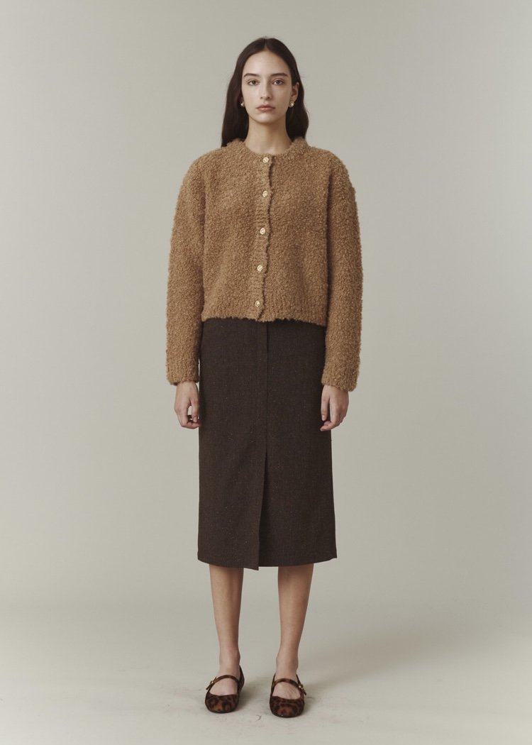 [Re-stock] Belle Boucle Cardigan (Camel)