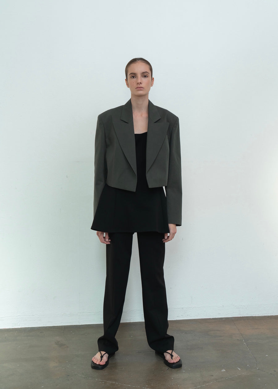 CROPPED JACKET | L E H A