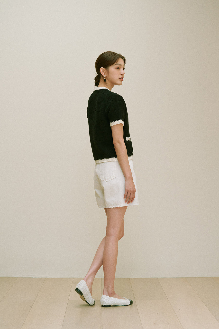 Maritta Knitted Cardigan (Black)