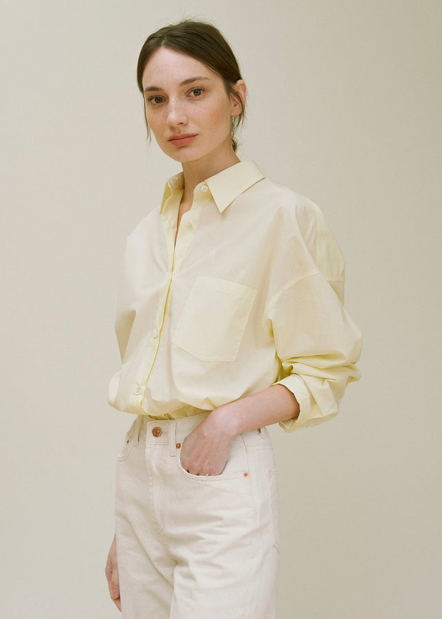 Été Solid shirt (Moon light)