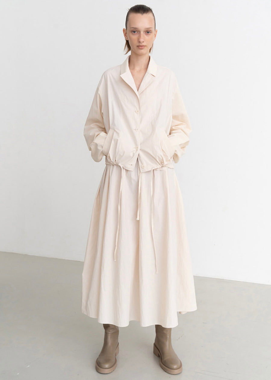 Emma nylon jacket (Cream)