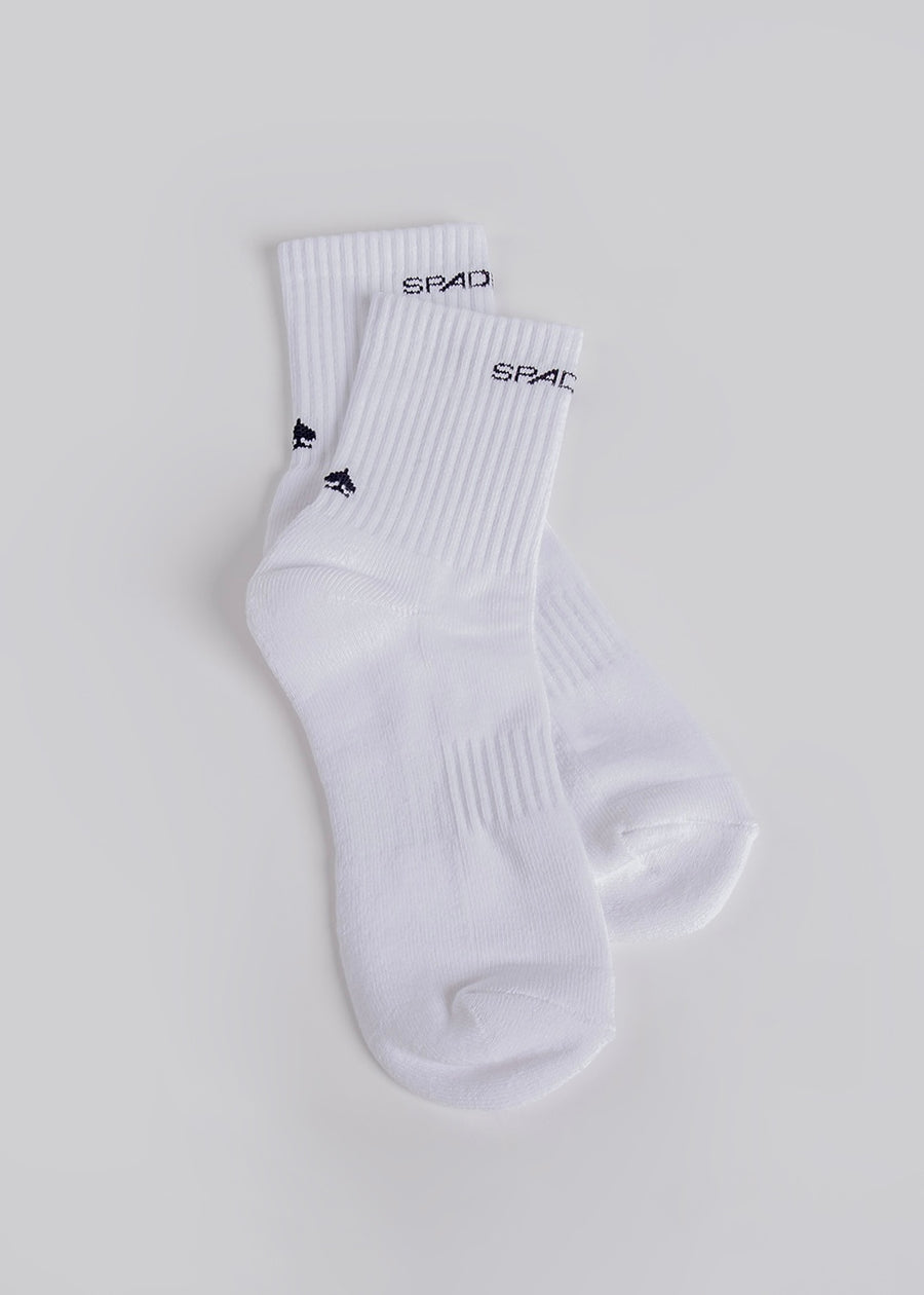 Basic Logo Socks (White/Black)