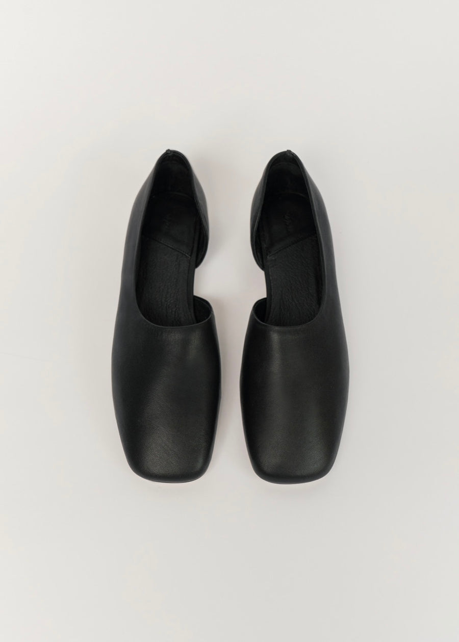 [Moia] Soft Flat Shoes -Black