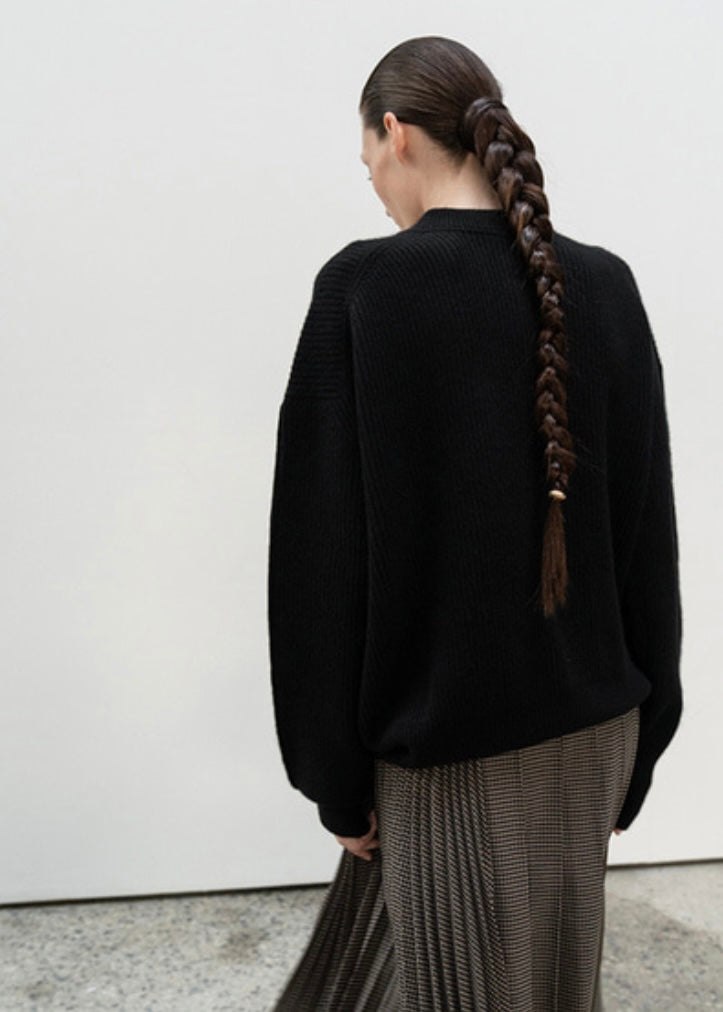 Pullover knit top