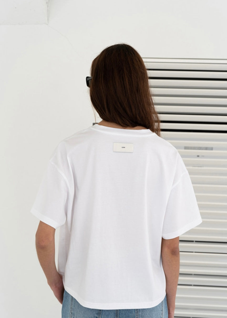 [Re-stock] Gia cotton t-shirt (White)