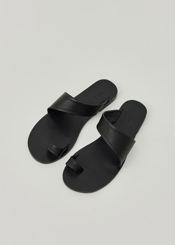 Moia Curved flip-flops (black)