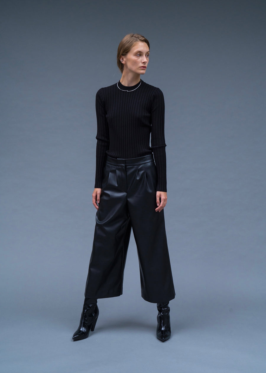ROUND NECK KNIT | LEHA