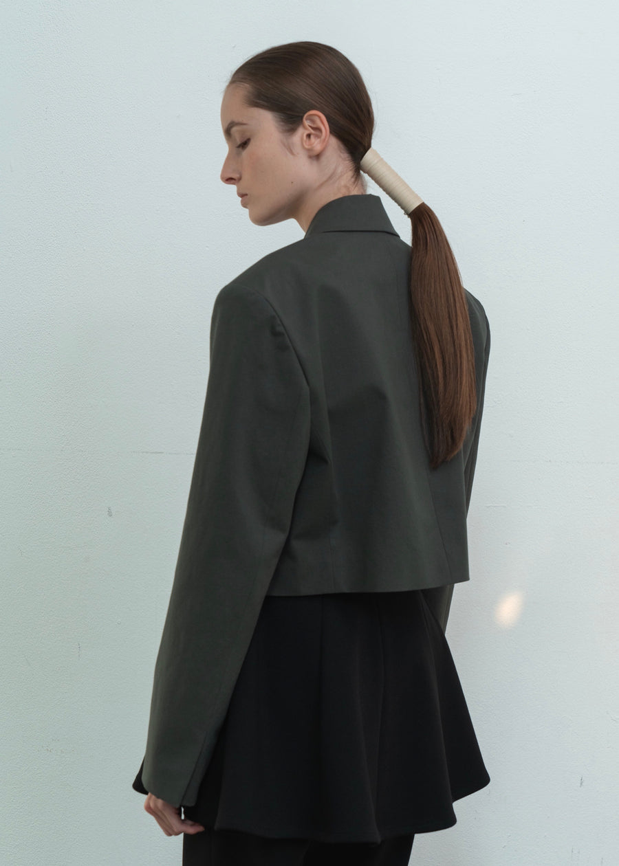 CROPPED JACKET | L E H A