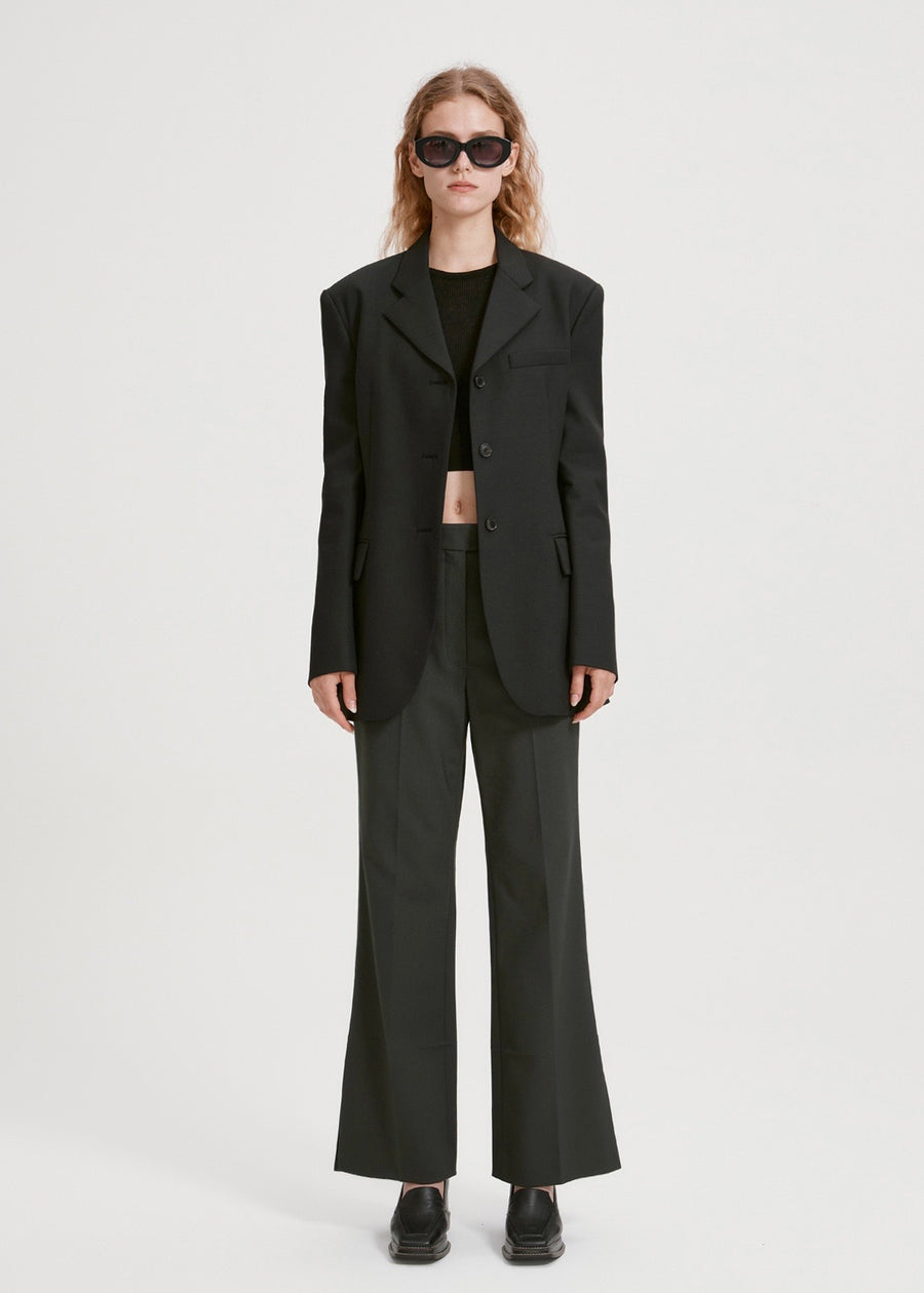 STRUCTURED WOOL BLAZER | RECTO