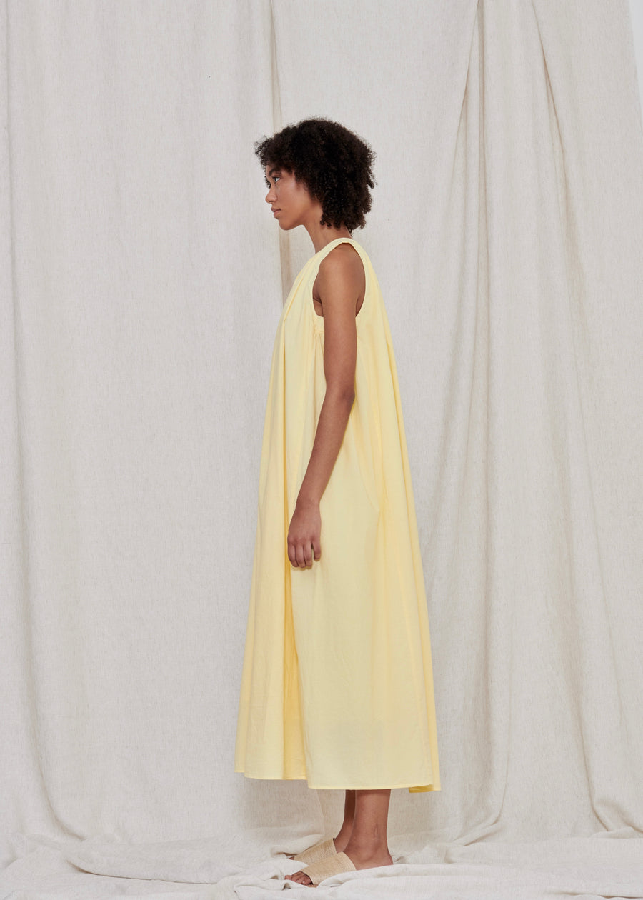 ORGANIC SHIRRING DRESS | MISSING YOU ALREADY