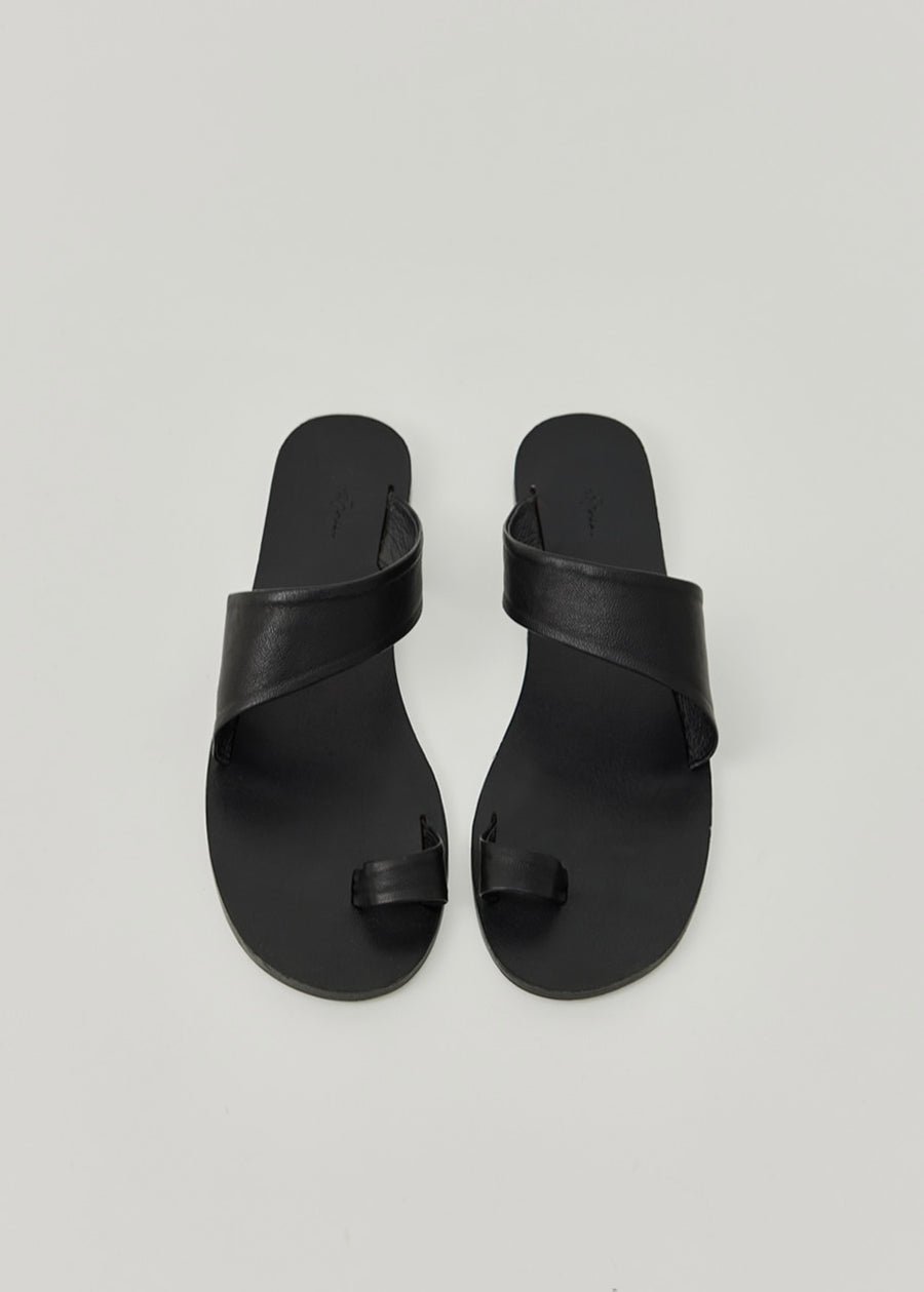 Moia Curved flip-flops (black)