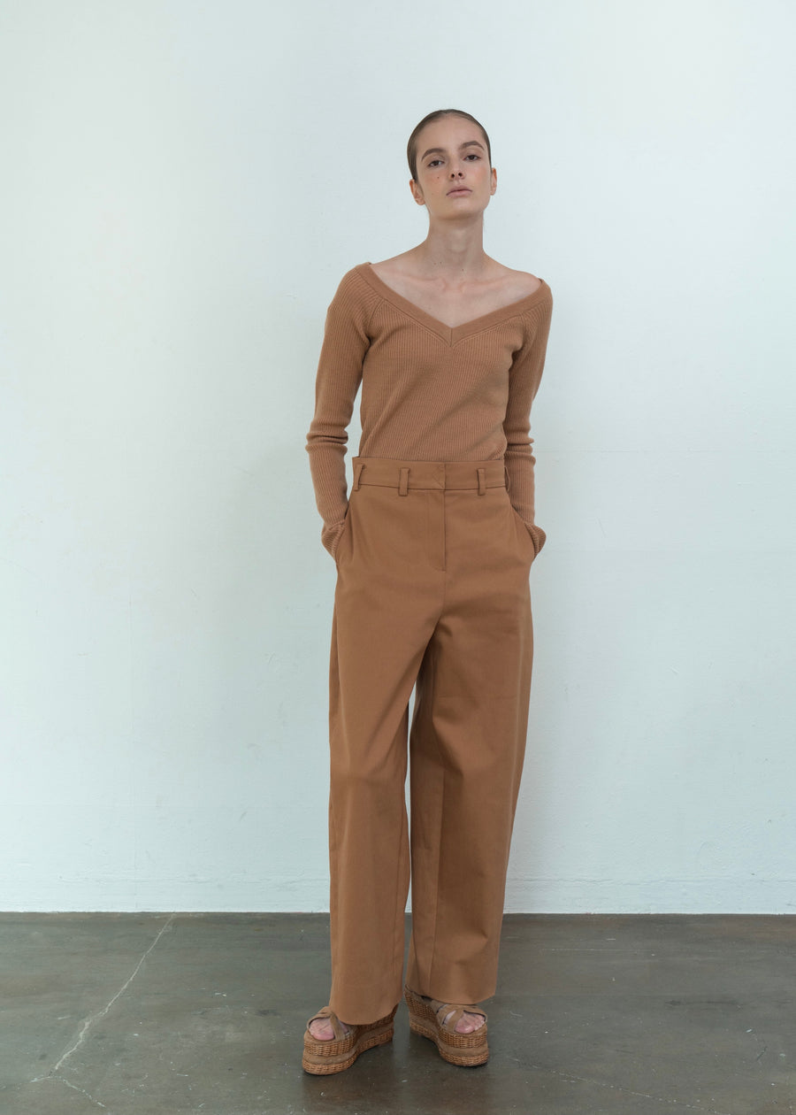 Airy Pants ( CAMEL )| LEHA