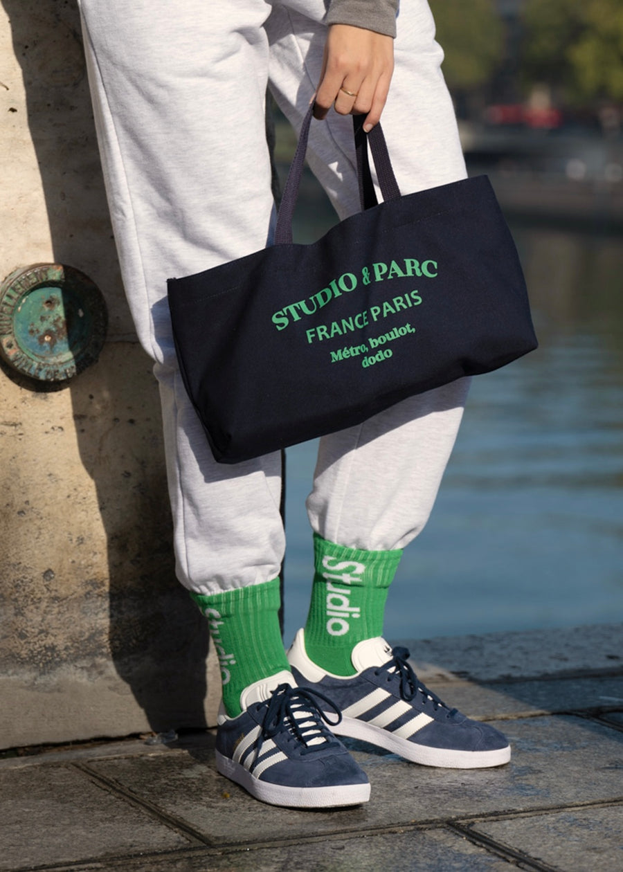 [Uni] Sceaux Socks- Green
