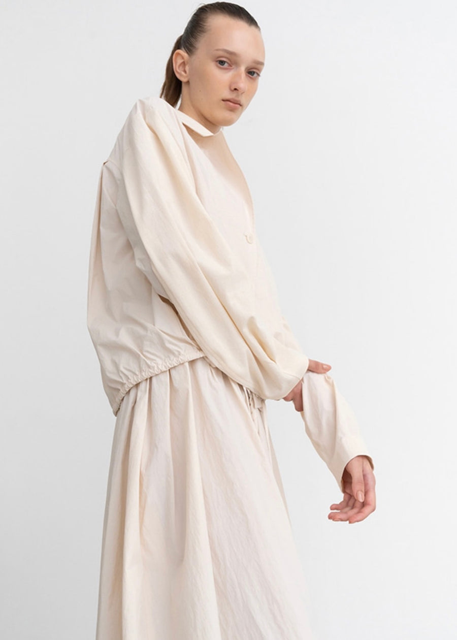 Emma nylon jacket (Cream)