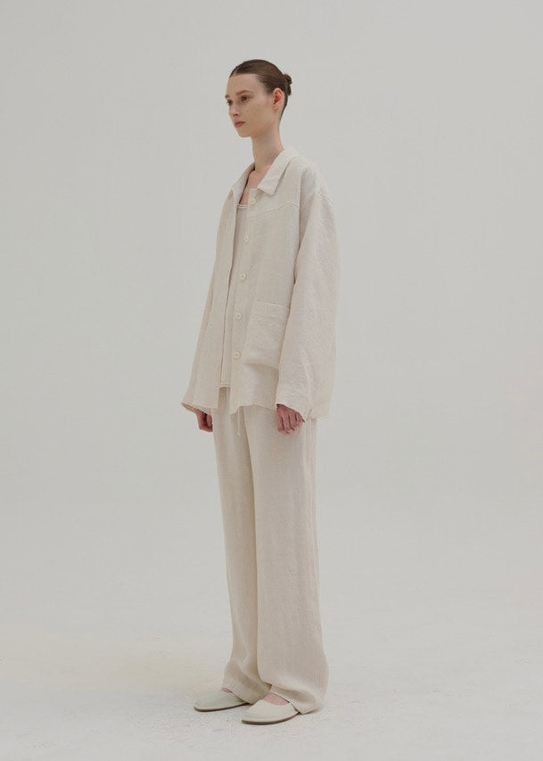 String Trouser (Ivory)
