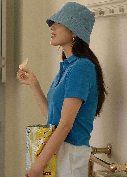 Voyage Bucket Hat (Denim)
