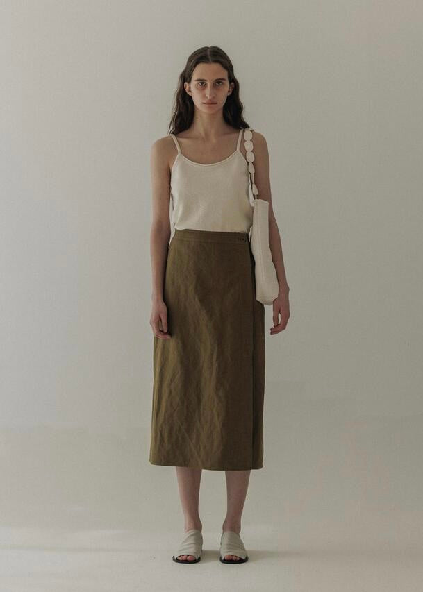 Moia Curved mule (ecru)