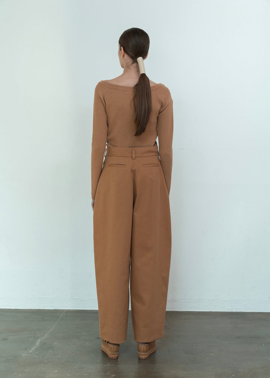 Airy Pants ( CAMEL )| LEHA