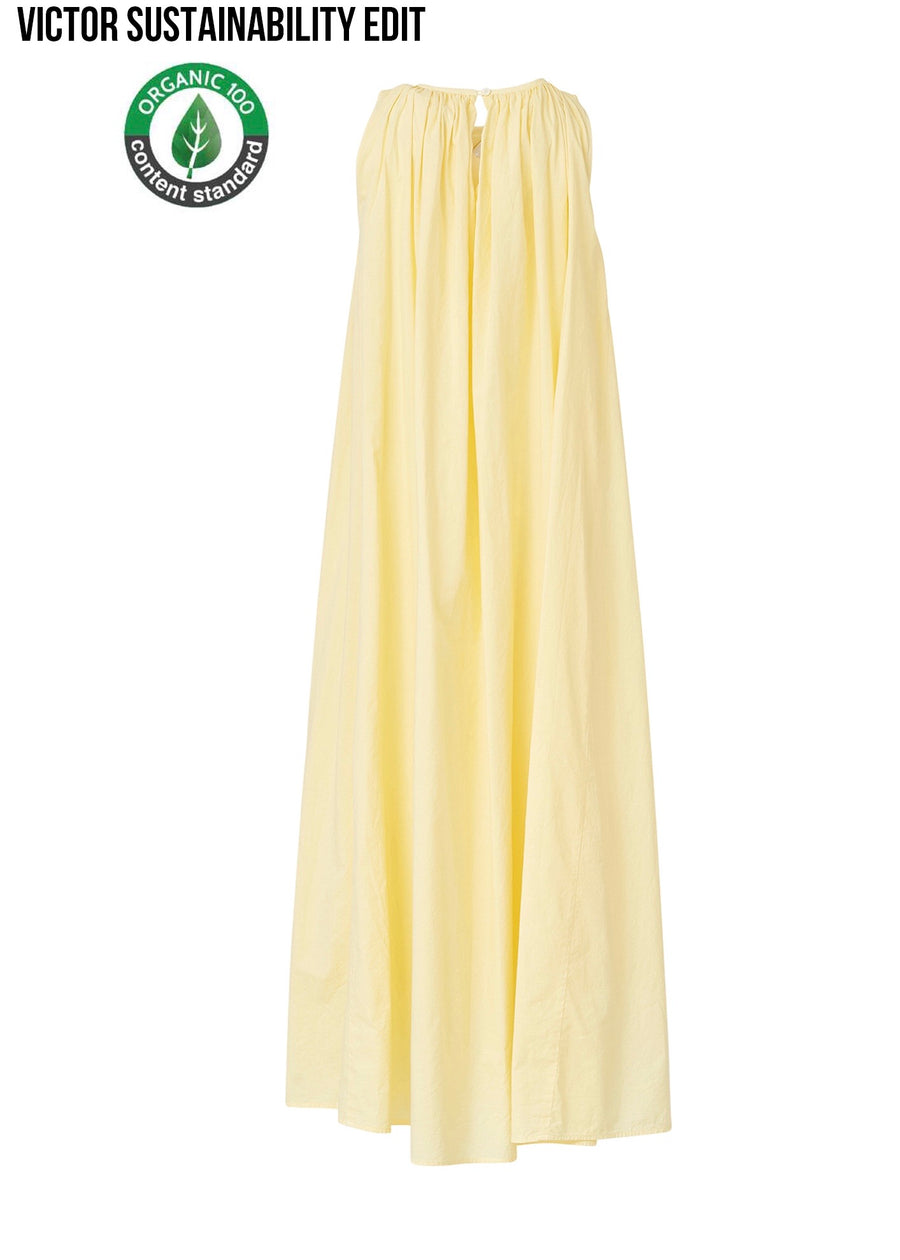 ORGANIC SHIRRING DRESS | MISSING YOU ALREADY