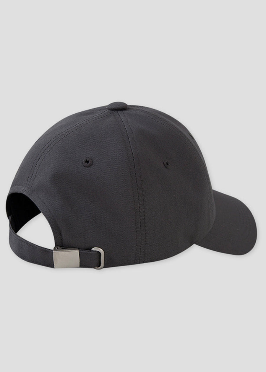 Baseball cap with embroidered logo (Anthracite)