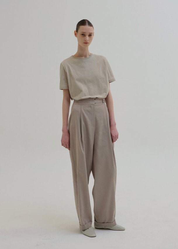 Washing t-shirt (beige)