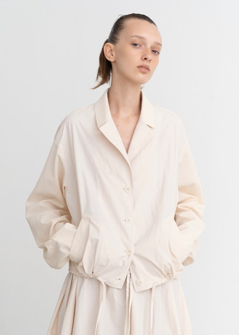 Emma nylon jacket (Cream)