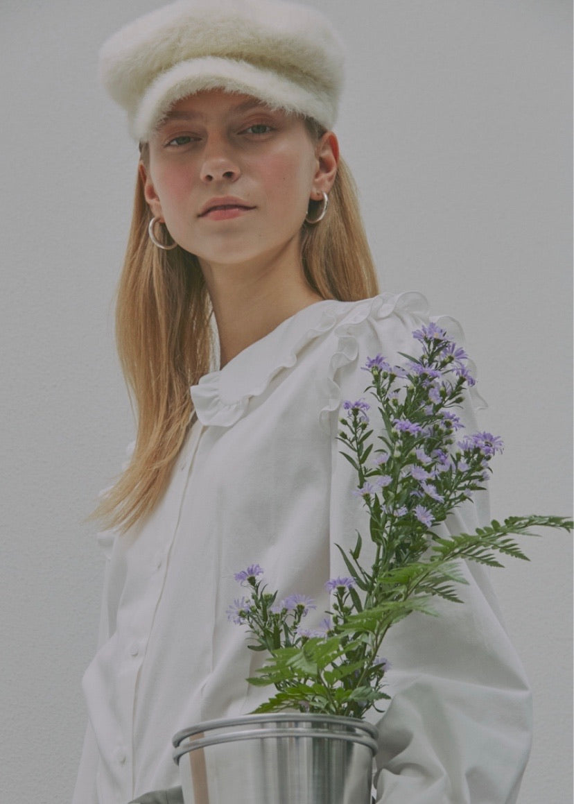 Joie Ruffle-trimmed Blouse | VOCAVACA