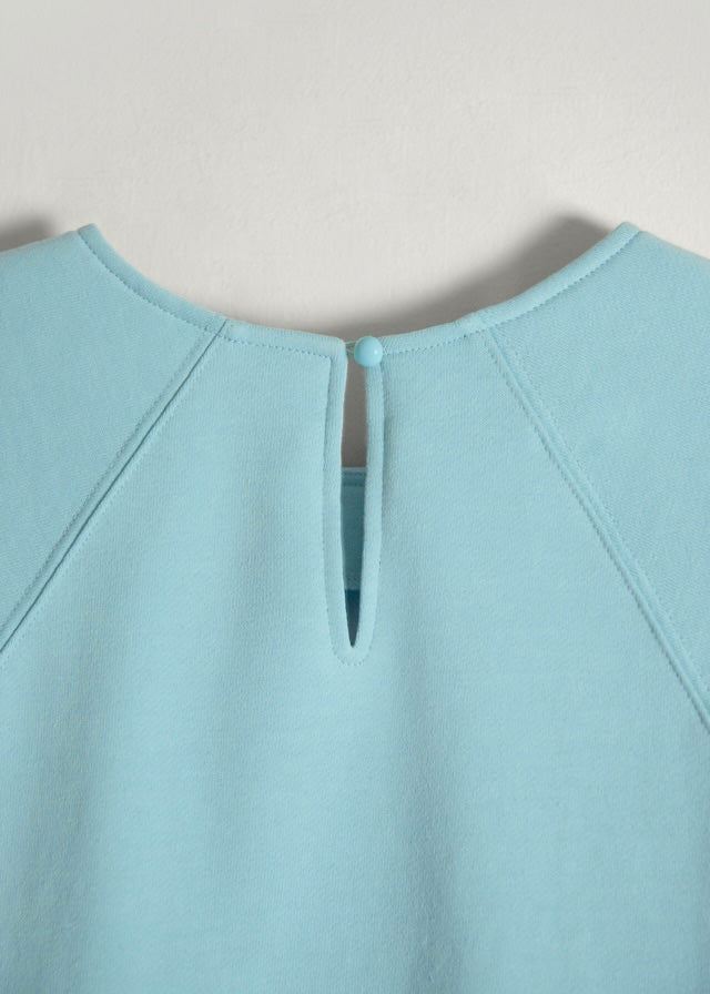 French Terry Blouse (Ocean air)