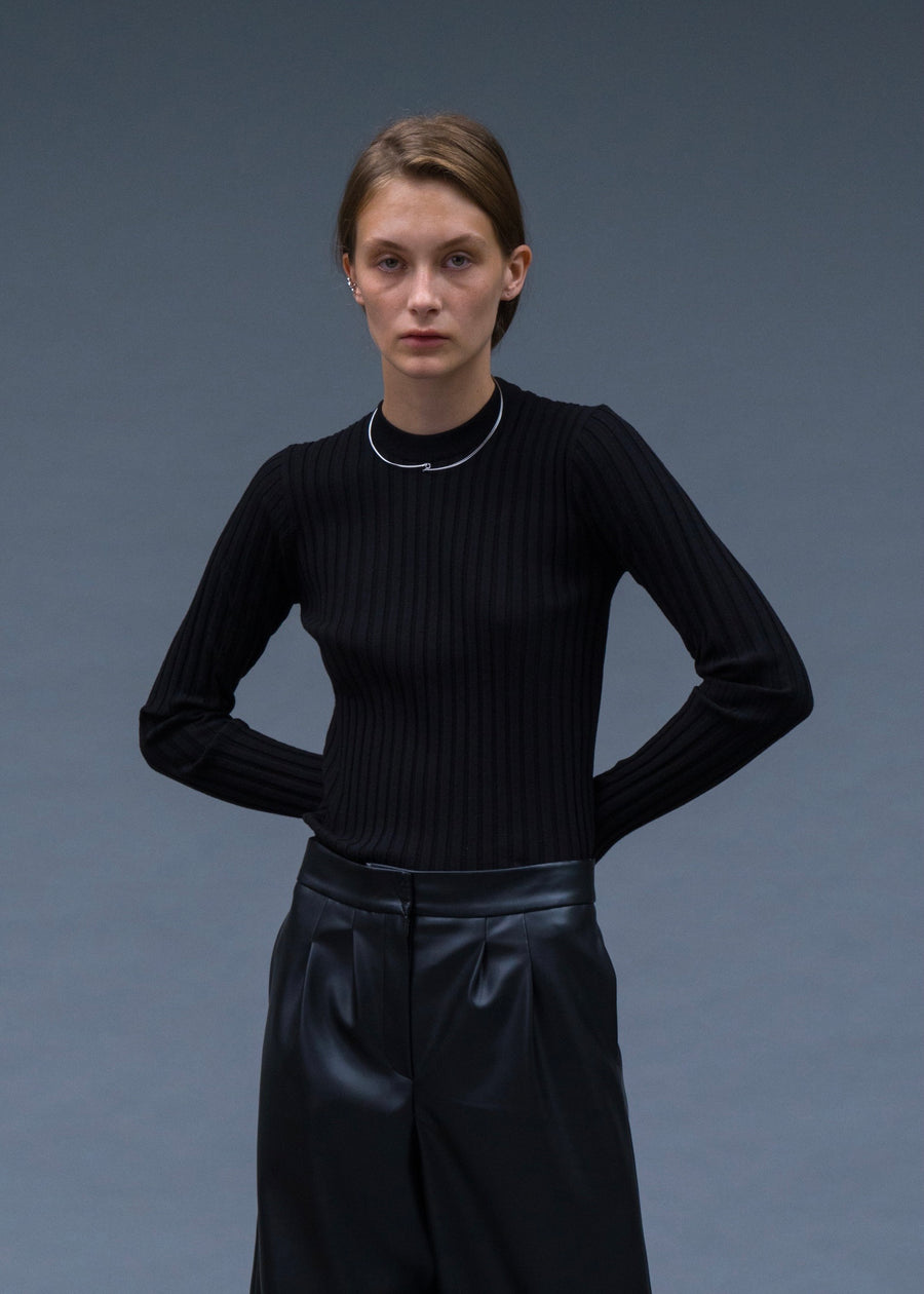 ROUND NECK KNIT | LEHA