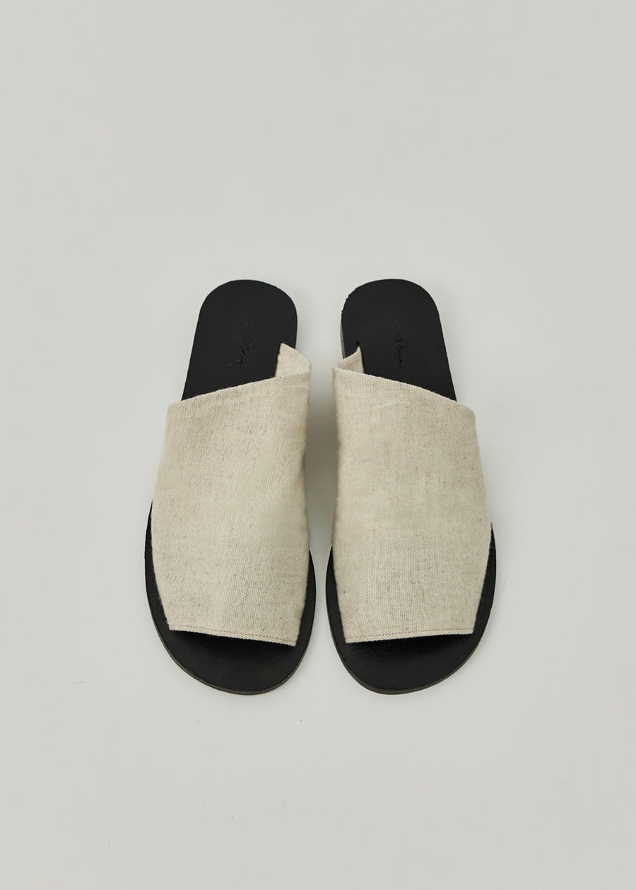 Moia Curved mule (ecru)