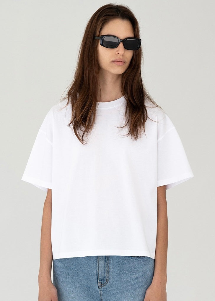 [Re-stock] Gia cotton t-shirt (White)