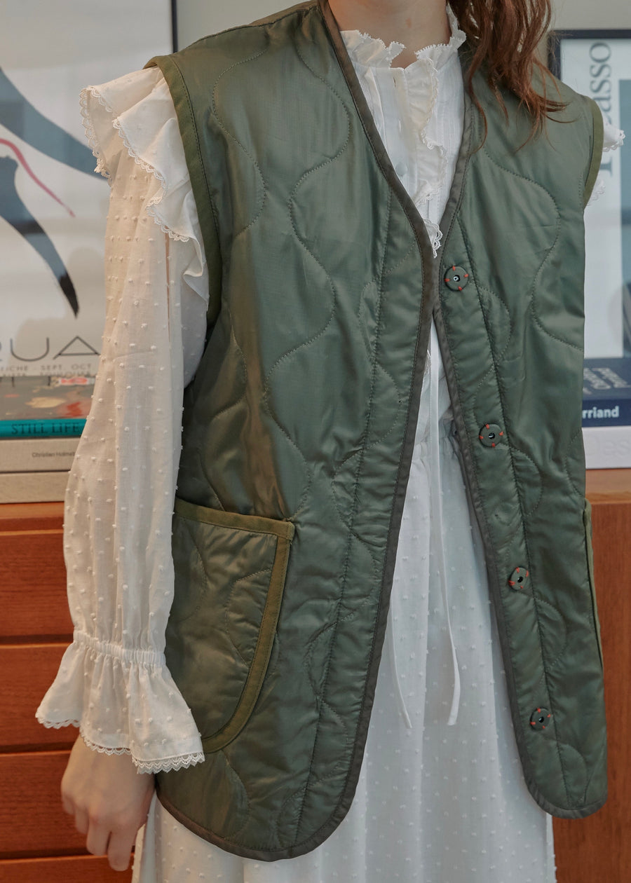 Quilted Camping Vest | VOCAVACA