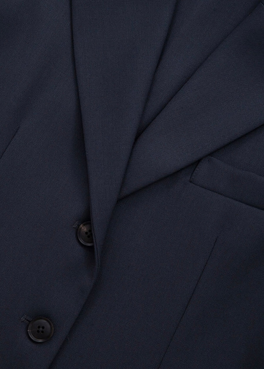 RE-ORDER [LEHA] GREYSTONE SINGLE BREAST JACKET-GRAPHITE