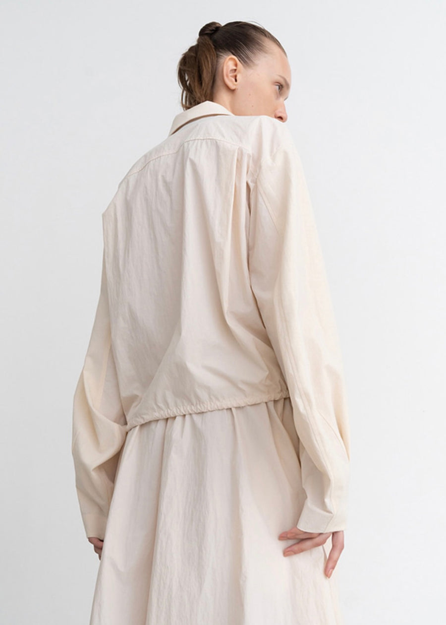 Emma nylon jacket (Cream)