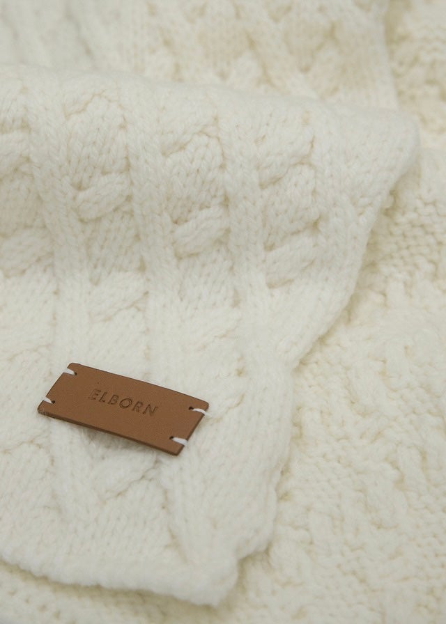 Noel Cable Knit Muffler (2 Colors)