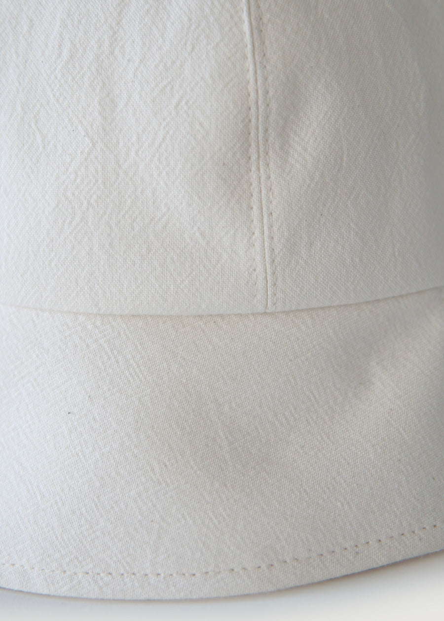 Off-White Organic Cotton Bucket Hat