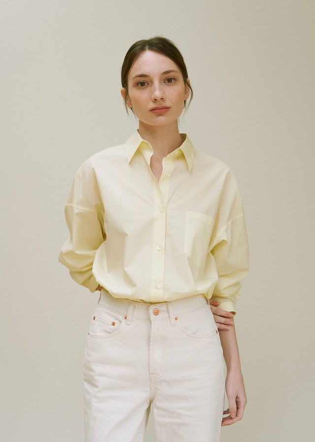 Été Solid shirt (Moon light)