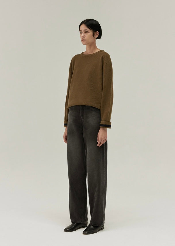 [Moia] Black Denim -Black