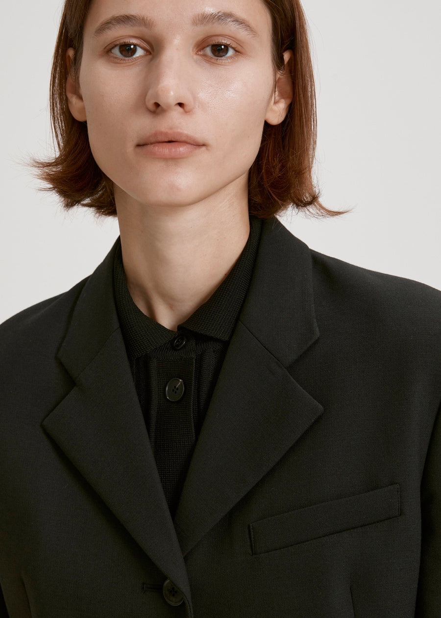 STRUCTURED WOOL BLAZER | RECTO