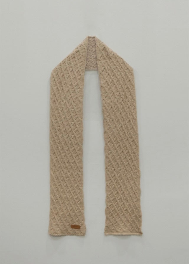 Noel Cable Knit Muffler (2 Colors)