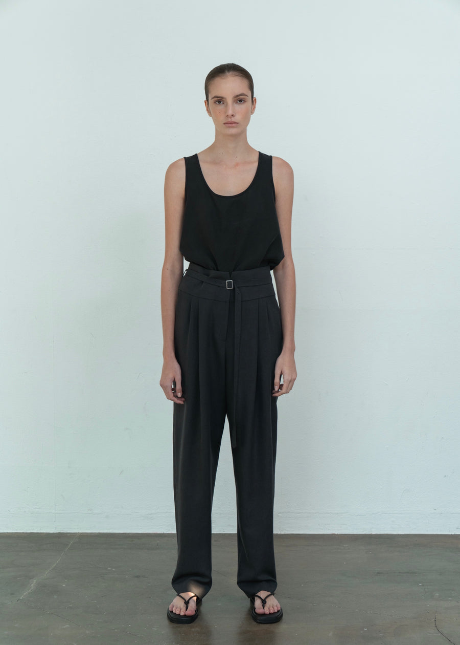 LEHA-TENCEL TAPERED PANTS