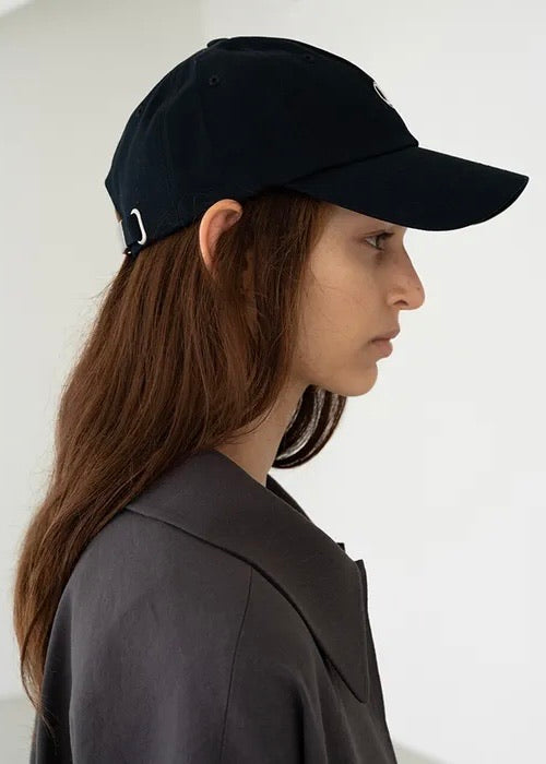 BASEBALL CAP WITH EMBROIDERED LOGO (DARK NAVY)