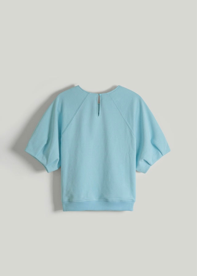 French Terry Blouse (Ocean air)