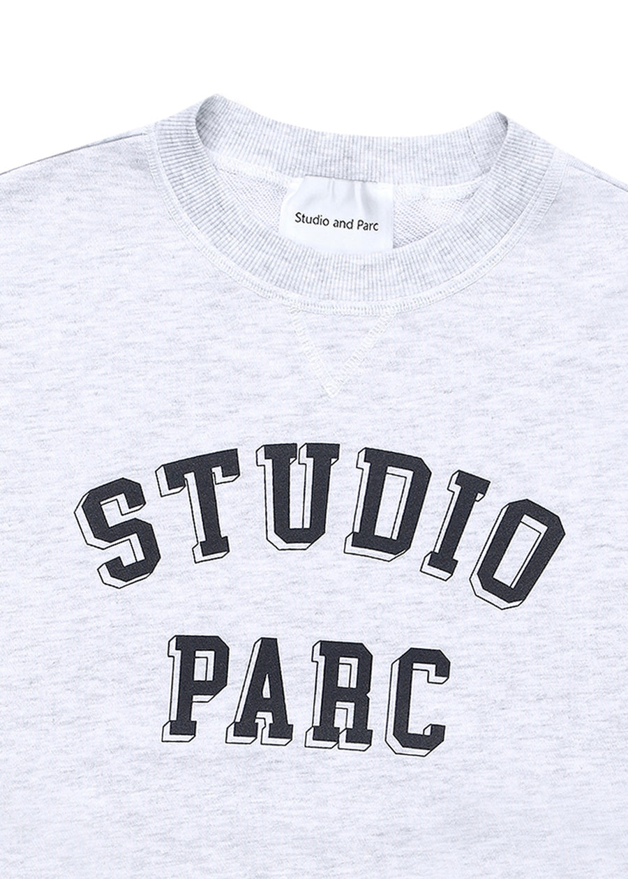 [STUDIO & PARC] Studio Parc Sweatshirt -Melange White